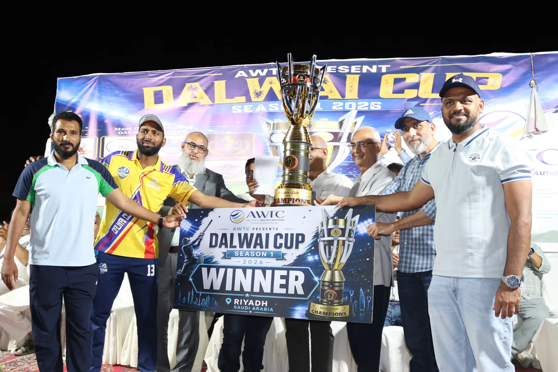 Champions trophy presentation