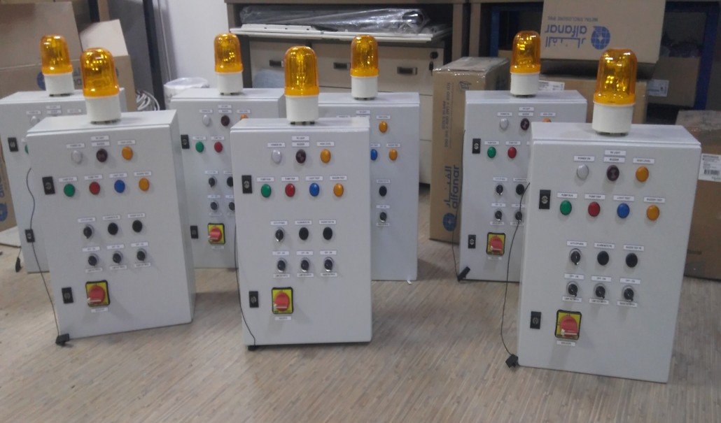 DOL electrical control panels ready for dispatch