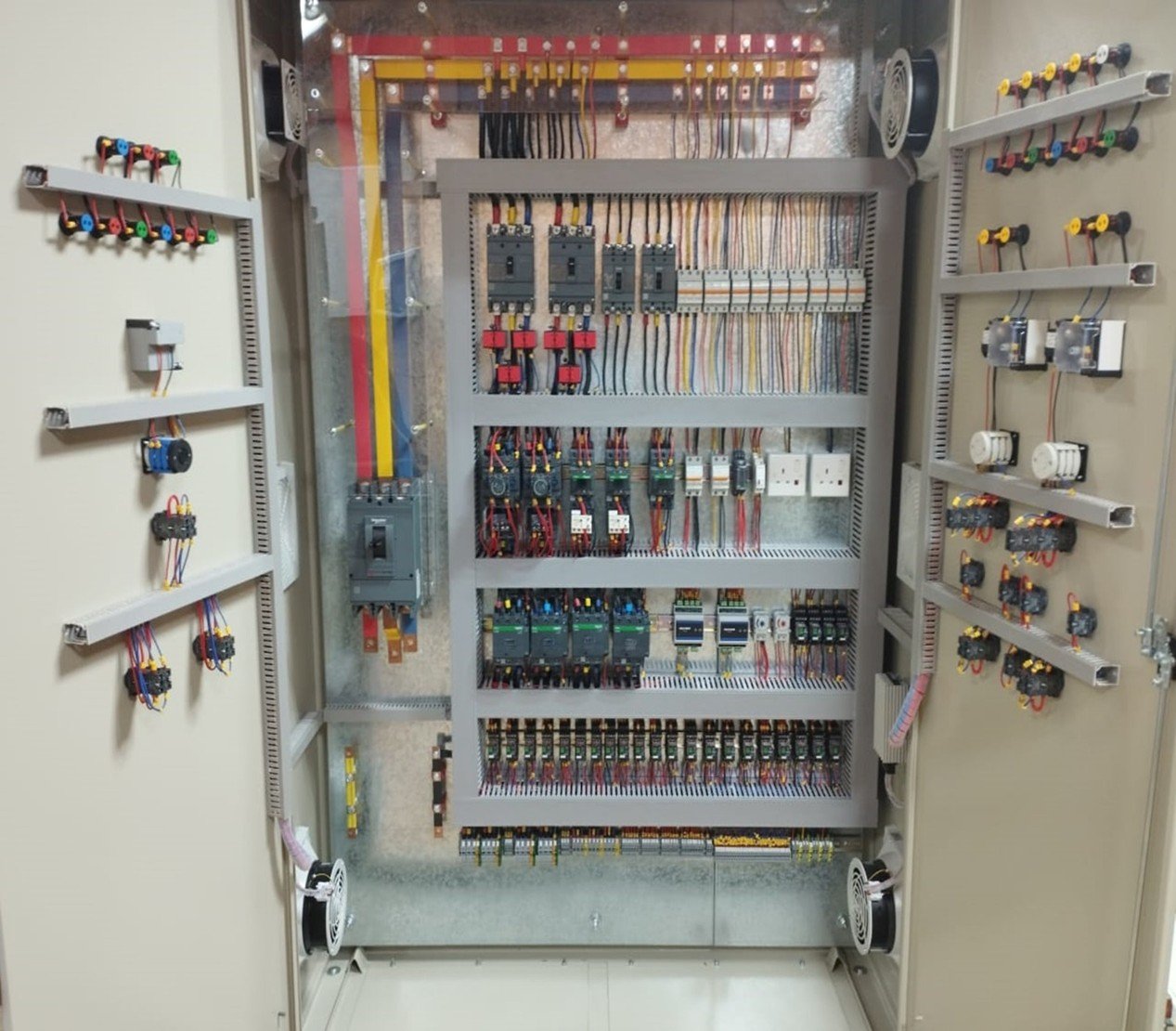 Star Delta control panel wiring